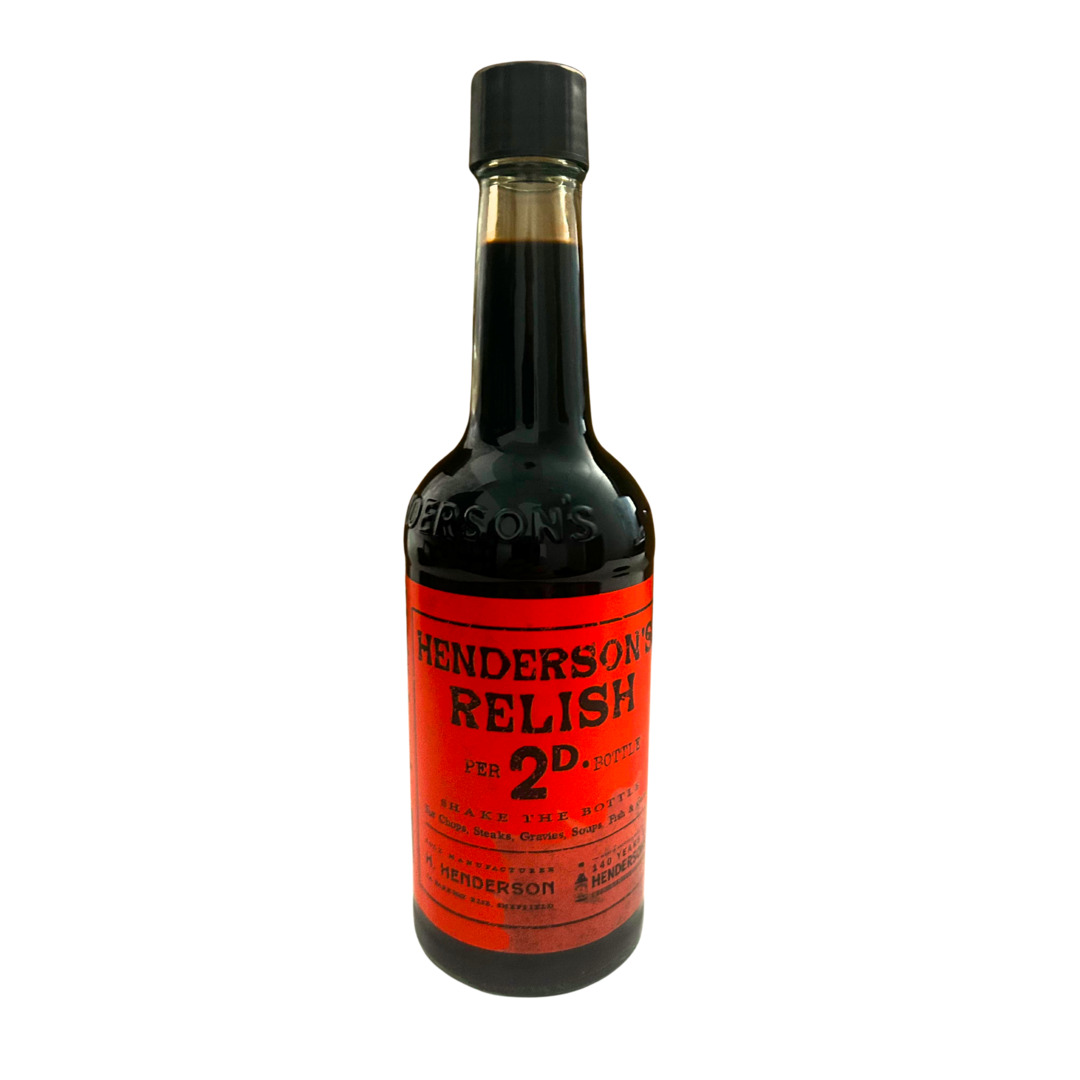 Henderson's Relish Limited-Edition 140th Birthday 'Vintage' 284ml bottle